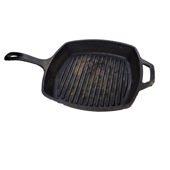 Lodge Other - Lodge Pan Cast Iron Square Grill Pans 10 1/2” & Handle USA 289X Kitchen L8SGP